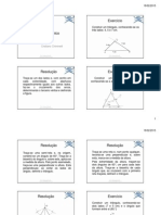 Construção de Triangulos