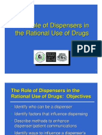 The Role of Dispensers in The Rational Use of Drugs