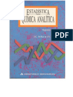 Miller J C - Estadistica Para Quimica Analitica