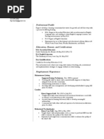 Todd Polansky Resume 2013