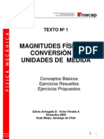 Magnitudes Fisicas y Conversiond e Unidades