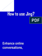 How to Use Jing? a sample tutorial