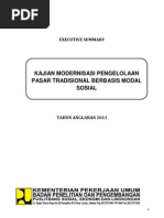 Download Kajian Modernisasi Pengelolaan Pasar Tradisional Berbasis Modal Sosial by kkvbn SN138057656 doc pdf