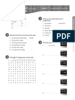 EiM Starter Vocabulary Practice Unit 7