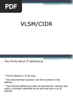 VLSM Cidr