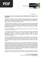 Download Durban Secures Right to HostInternational AIDS 2016 Final by Durban Chamber of Commerce and Industry SN138060430 doc pdf