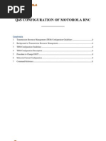 Qos Configuration of Motorola RNC