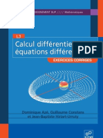 Calcul Differentiel Et Eq