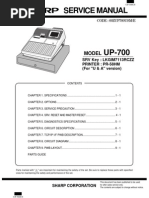 Sharp UP-700 Cash Register SM