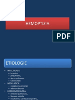 Hemoptizia