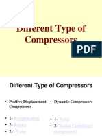 Different Type of Compressors