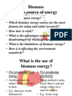 Biomass Energy