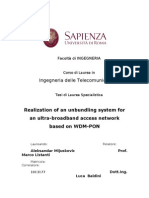 Realization of An Unbundling System For An Ultra-Broadband Access Network Based On WDM-PON