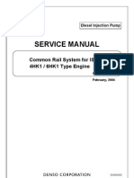 Service Manual Common Rail System Isuzu 4HK1 6HK1
