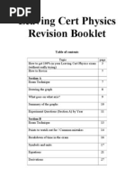 Download Leaving Cert Physics Revision Booklet by Noel Cunningham SN138073853 doc pdf
