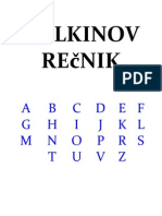 tolkinov recnik