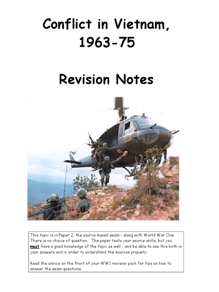 Vietnam War: Causes and Consequences | PDF | Vietnam War | Viet Cong