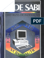 Rede Sabi: Diretrizes de Indexação