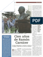 Cien años de Ramón Carnicer, por Ana Gaitero. Anuario de 2012 del Diario de León