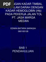 Download Hubungan Kadar Timbal Pb Dalam Darah Ver 2 by Edwin Batara Saragih SN138095774 doc pdf