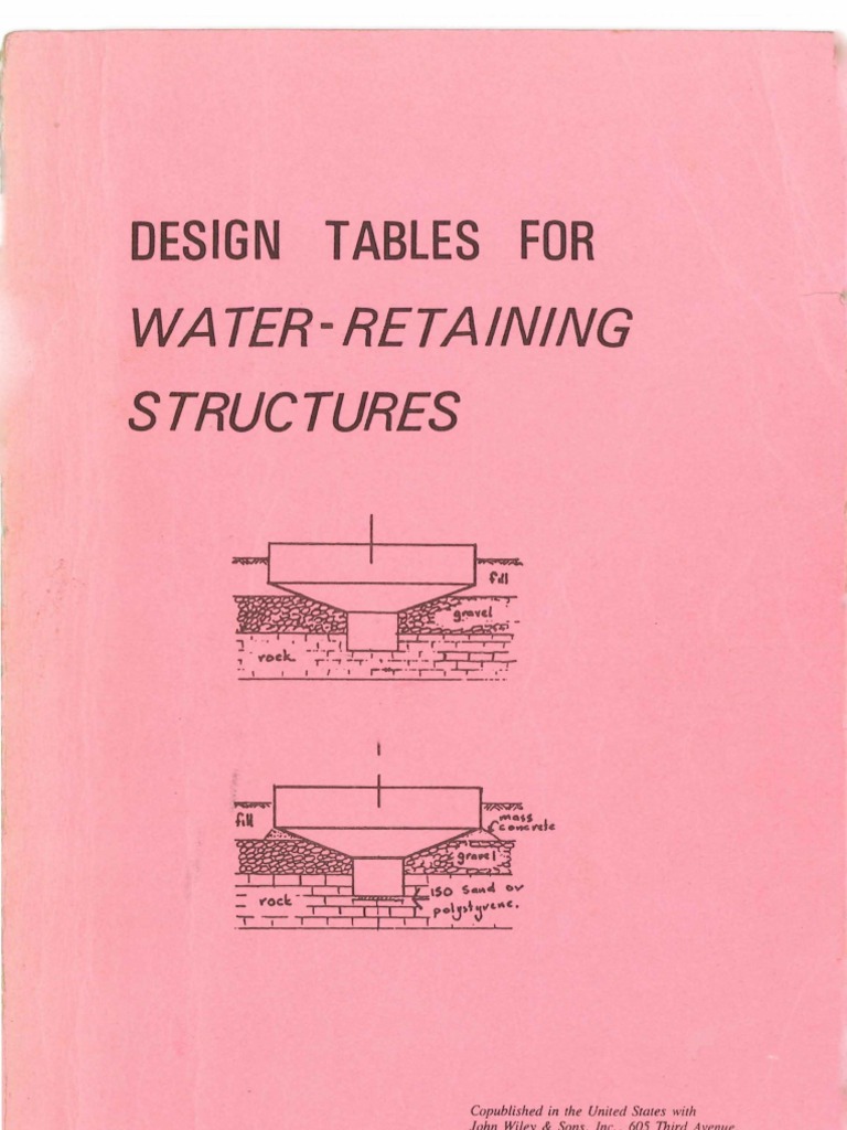 Water Retaining Structure PDF