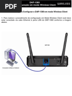 Configuracao Em Modo Wireless Client DAP-1360