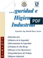 Sesión 1 - Introducción A La Seguridad e Higiene Industrial