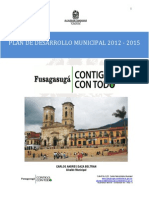 Plan de desarrollo municipal 2012-2015 Fusagasugá