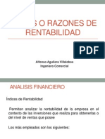 Ratios Rentabilidad