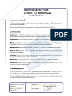 A.0. Adm-Rh01-P Procedimiento de Control de Personal v2 19-Ene-2012-X