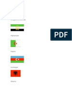 Flags of Nations Part - 1