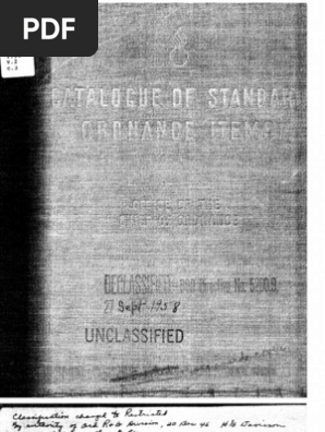 US Army Ordnance Catalogue 1964 | PDF | Technology & Engineering