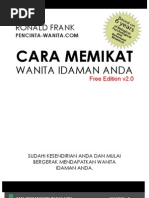 Download Cara Memikat Wanita Idaman Anda v2 0 by Ronald Frank 2 by Fakhrid Virdian SN138118799 doc pdf