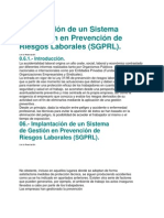 Procedimientos Basados en Las Normas Oshas 18000 para Su Implantacion en Pymes Del