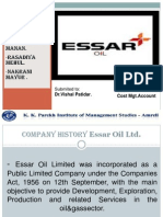 Essar Oil (CMA)