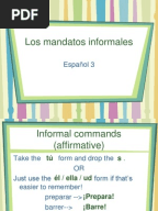 Spanish 2 Affirmative Commands Worksheet | Linguistics