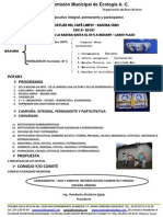 PROGRAMAS QUE Integra El PROYECTO EJECUTIVO, INTEGRAL, PERMANENTE Y PARTICIPATIVO IXHUATLÁN DEL CAFÉ LIMPIO - BASURA CERO (2013-2016)