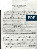 GG J-1 FFLT To 4Jj ?: Sonata No. 16 in C Major