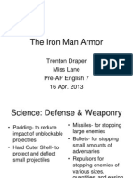 The Iron Man Armor Presentation