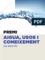 Aigua, Usos I Coneixement: Premi