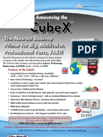 CubeX 3D Printer Brochure