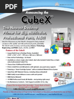 CubeX 3D Printer Brochure