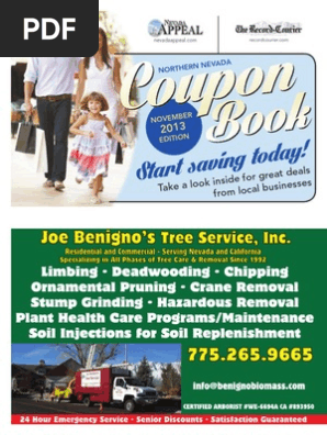 Coupon Book - Carson City, Gardnerville, Minden