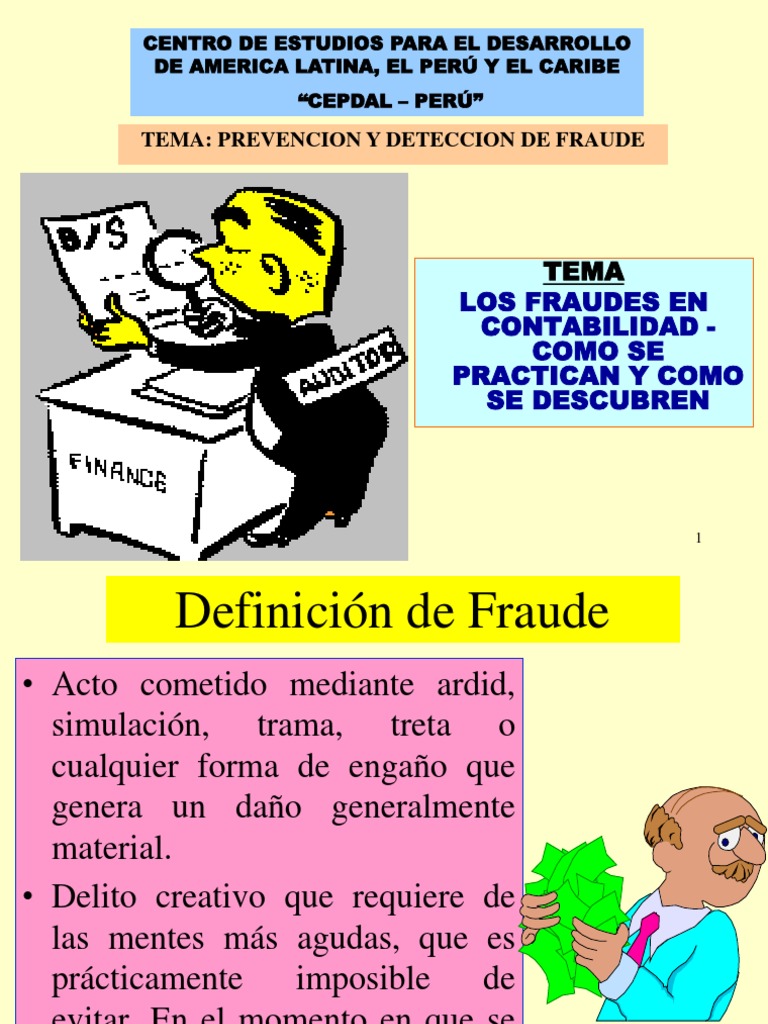 Fraude Contable: Detección y Prevención | PDF | Contabilidad | Business