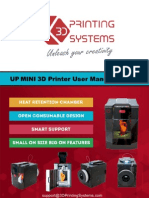 UP Mini 3D Printer Manual