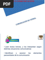COMUNICACIÓN NO VERBAL