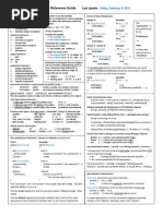 Java Quick Reference Guide