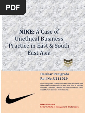 case study 1 nike sweatshops case study 1 nike sweatshops