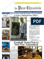 The Pace Chronicle - Volume I, Issue XXIV - 4.18.12