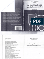 LA SIGNIFICACIÓN DE LA PRACTICA DOCENTE PARTE I